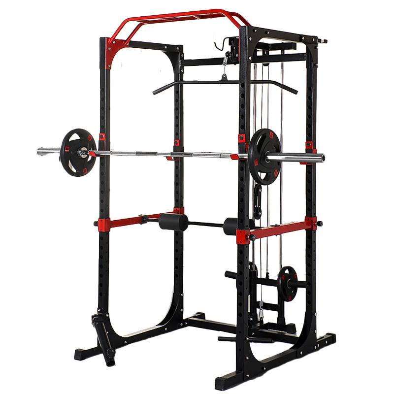 Pull Up Bar Grip - Rak Squat Power Cage Komersial dengan