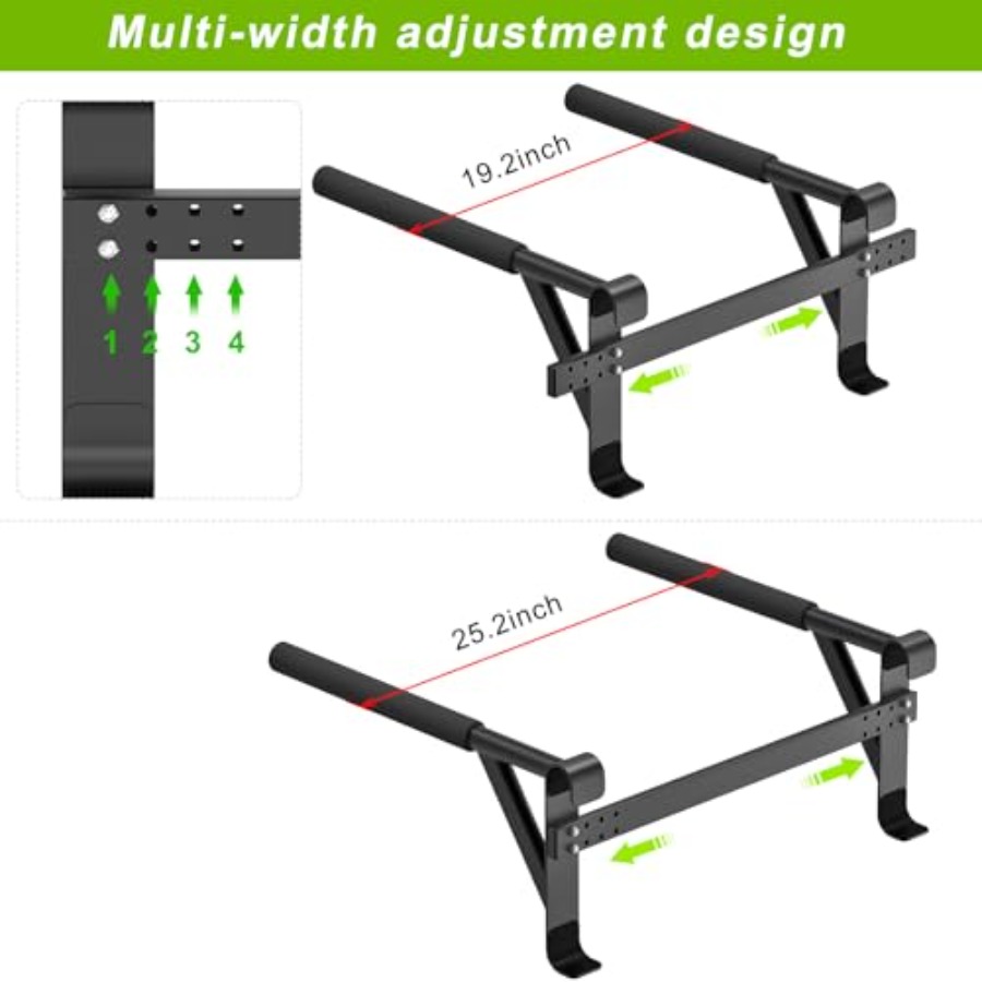 Palang Senam Dinding 2x2 Model - Pull Up Bar Grip ulasan dan harga