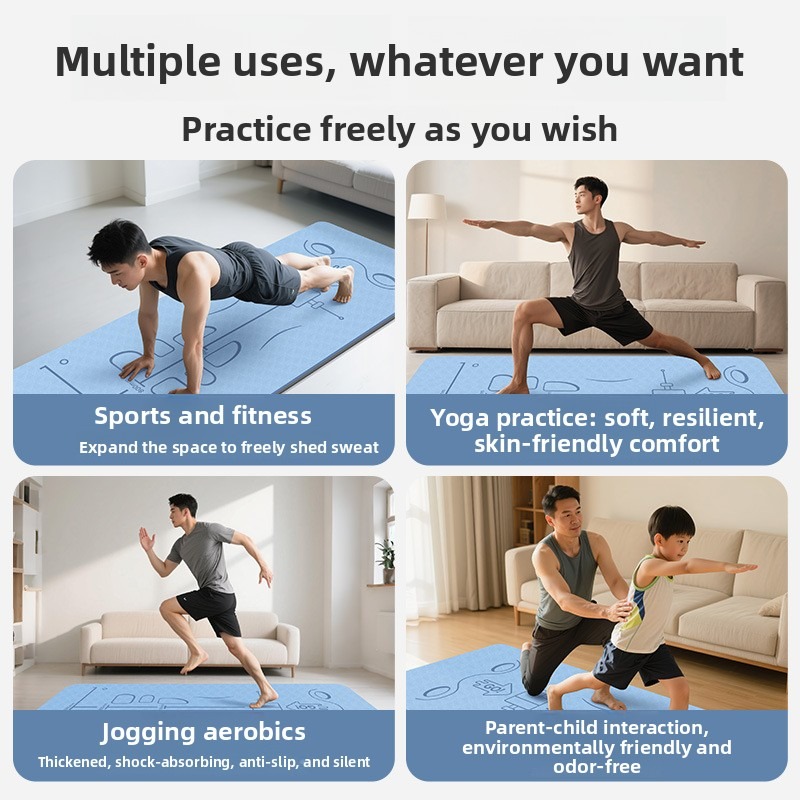 Matras Yoga Ukuran Besar untuk - Ab Mat Crunch ulasan dan harga