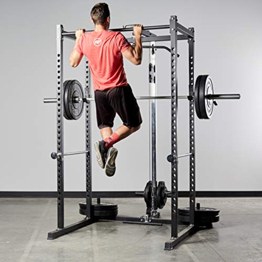 Rak squat gym rumahan untuk la - Pull Up Bar Grip ulasan dan harga