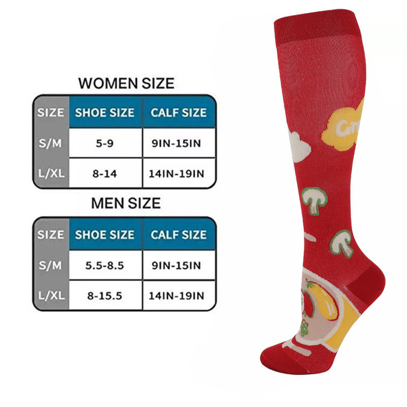 3 pasang/lot kaus kaki kompres - Crossfit Youtube ulasan dan harga